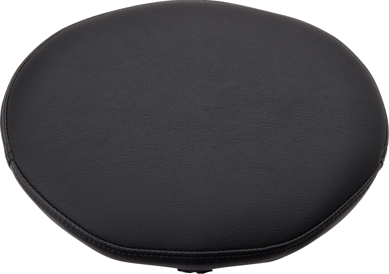 Oval Sissy Bar Pad - Smooth - Black - FL '99-'22