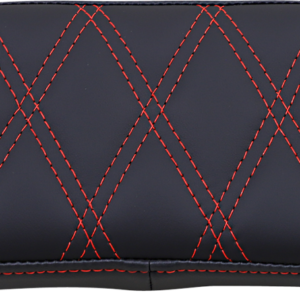 Chopped Tour-Pak Pad - Double Diamond - Black/Red