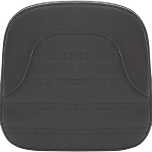 Sissy Bar Pad - Roll & Pleat - Black - FL '99-'23