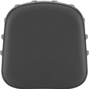 Sissy Bar Pad - Smooth - Black - Studded - FL '99-'23