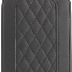 Sissy Bar Pad - Lattice Stitched - Black