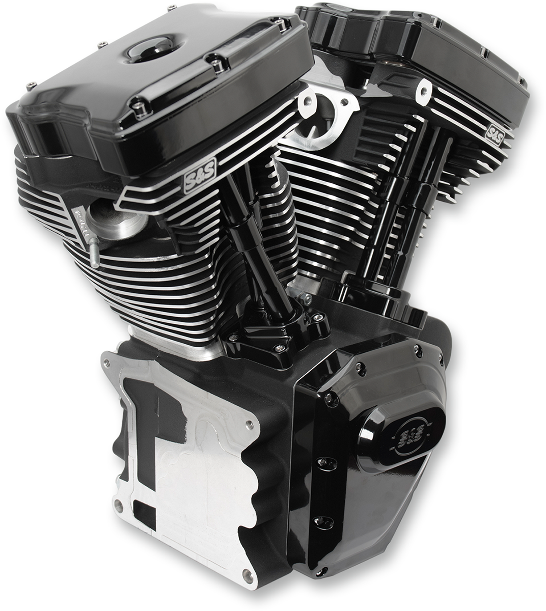 T124 Long Block Engine - Black - FXD | FXDWG