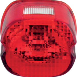 Laydown Taillight Lens - Red