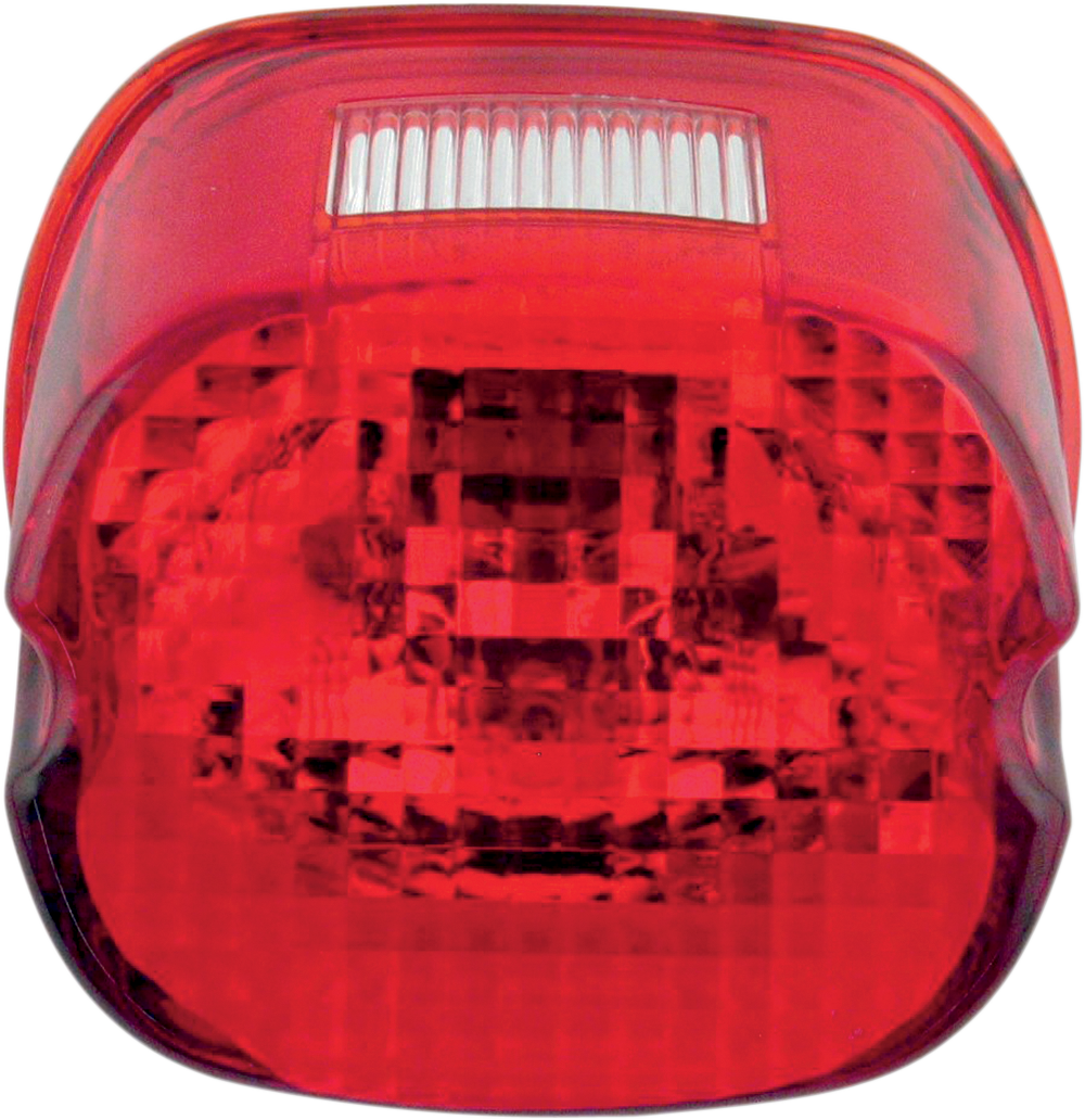 Laydown Taillight Lens - Red