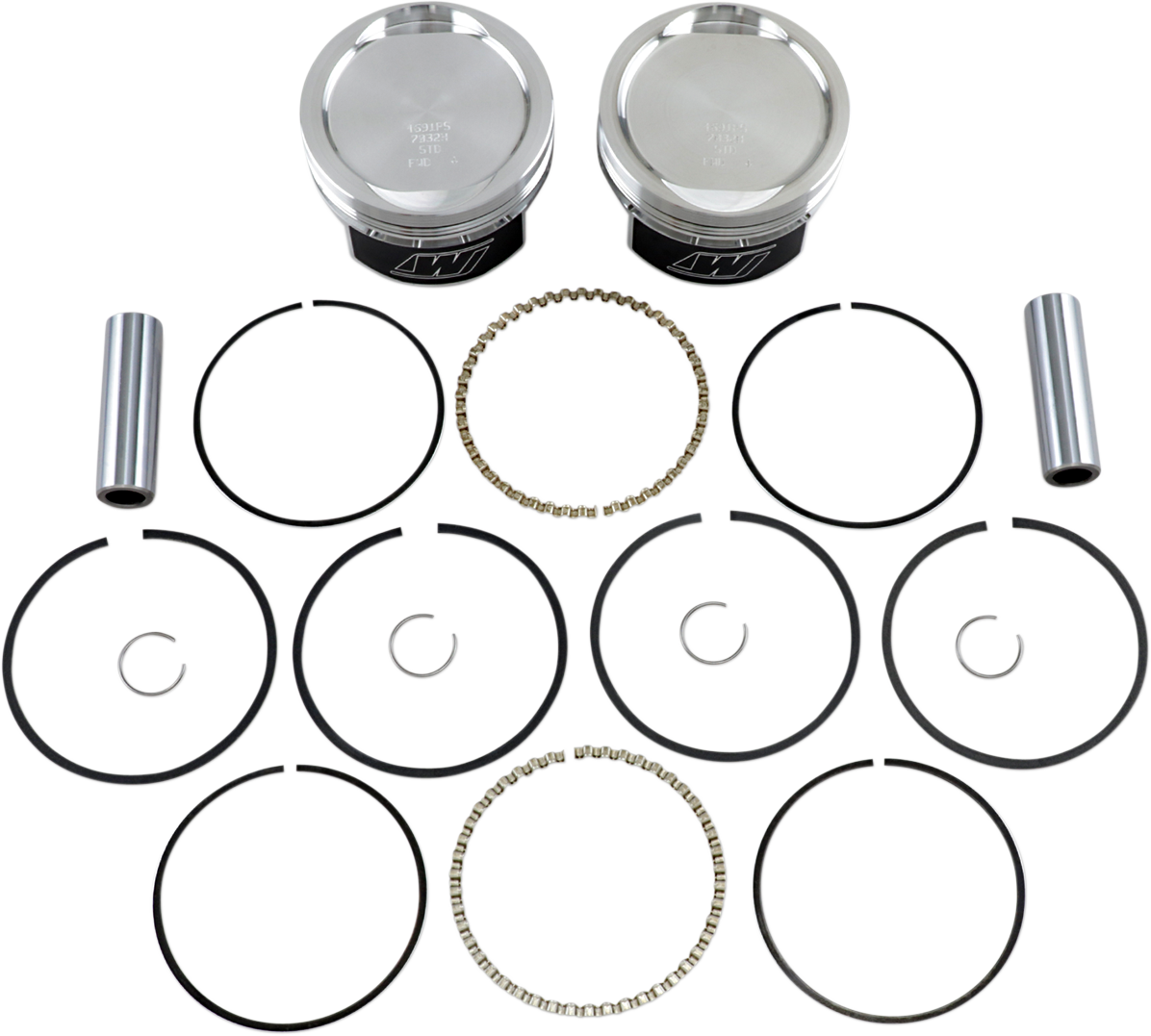Piston Kit - Standard - 883 XL Bored to 1200 cc