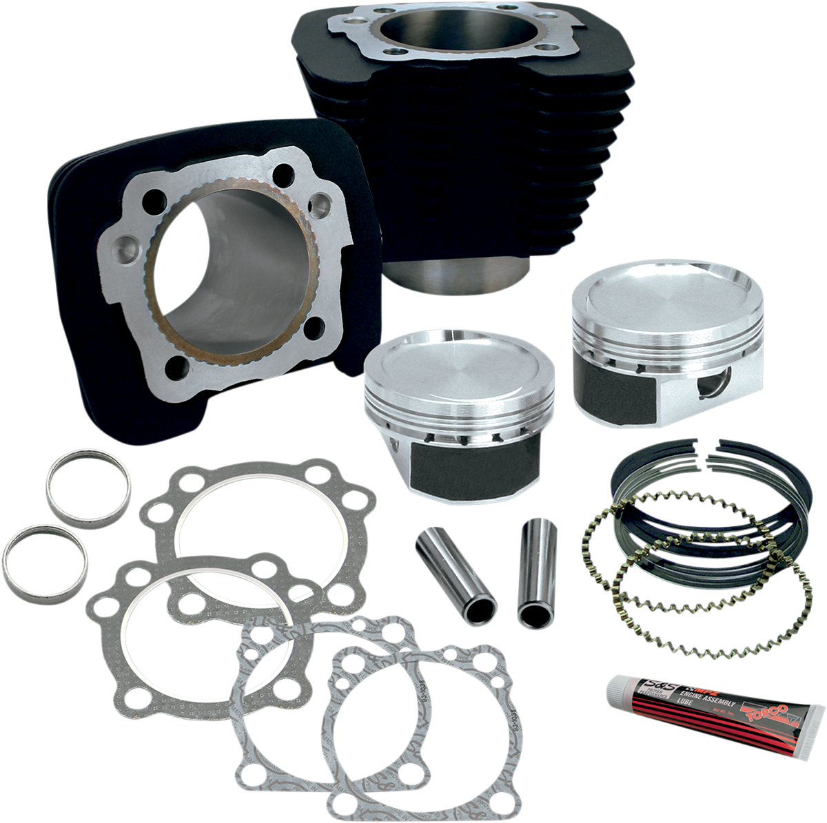 1200cc Conversion Kit - XL883 - Wrinkle Black