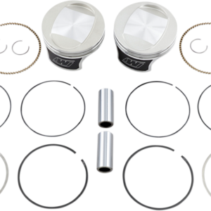 Tracker™ Series Piston Kit - 3.885" - 88 Cubic Inch Bored to 95 Cubic Inch - +0.010" - Twin Cam