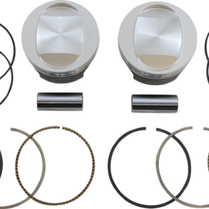 Tracker™ Series Piston Kit - 3.885" - 96 Cubic Inch Bored to 103 Cubic Inch - +0.010" - Twin Cam