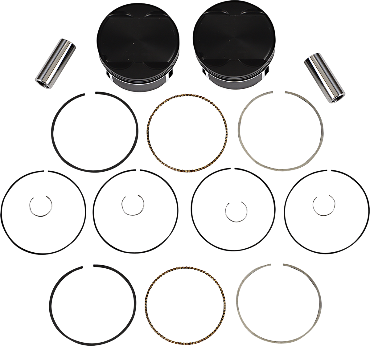 Piston Kit - M8 - 117" - 4.075" Bore