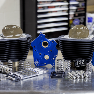 132" Power Package Engine Performance Kit - Gear Drive - Oil Cooled - Non-Highlighted Fins - M8