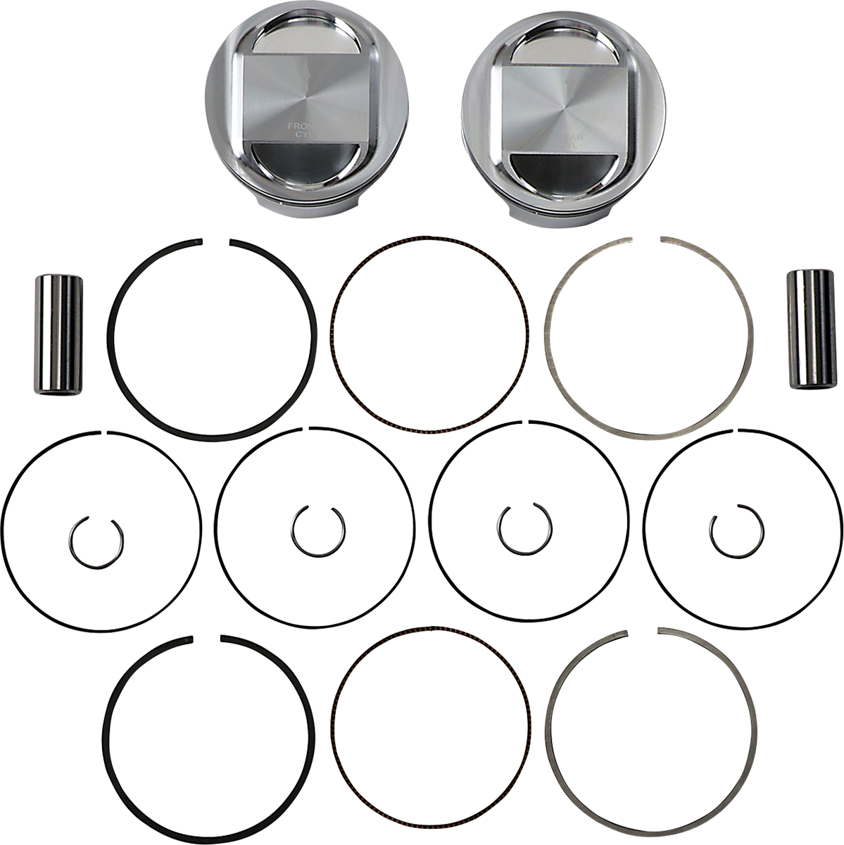 Piston Kit - 95" - Twin Cam