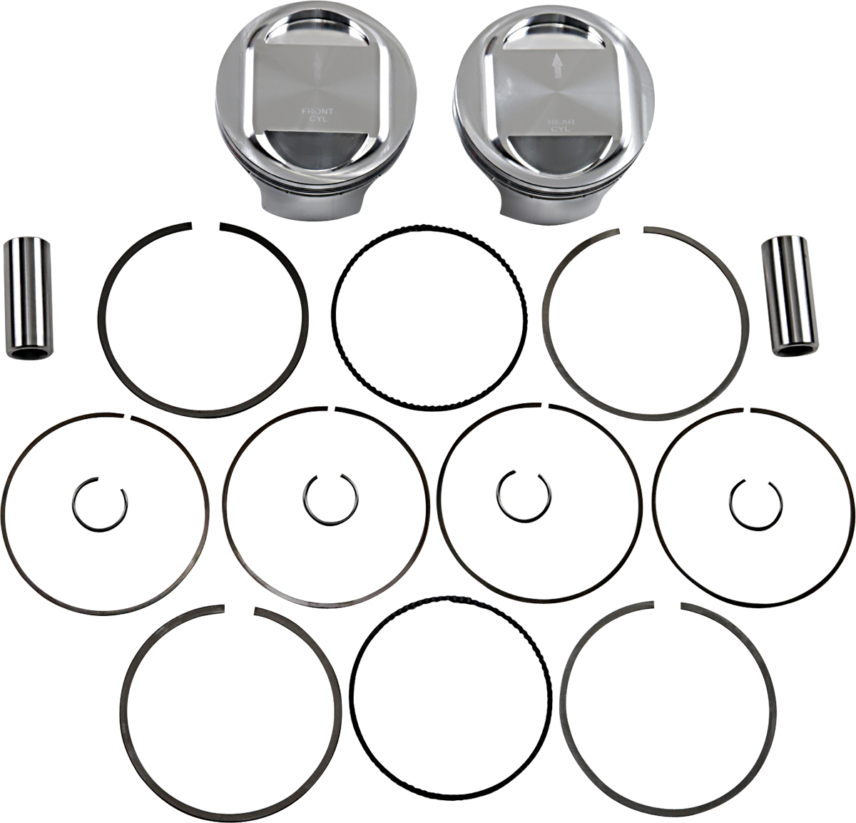 Piston Kit - 98" - Twin Cam