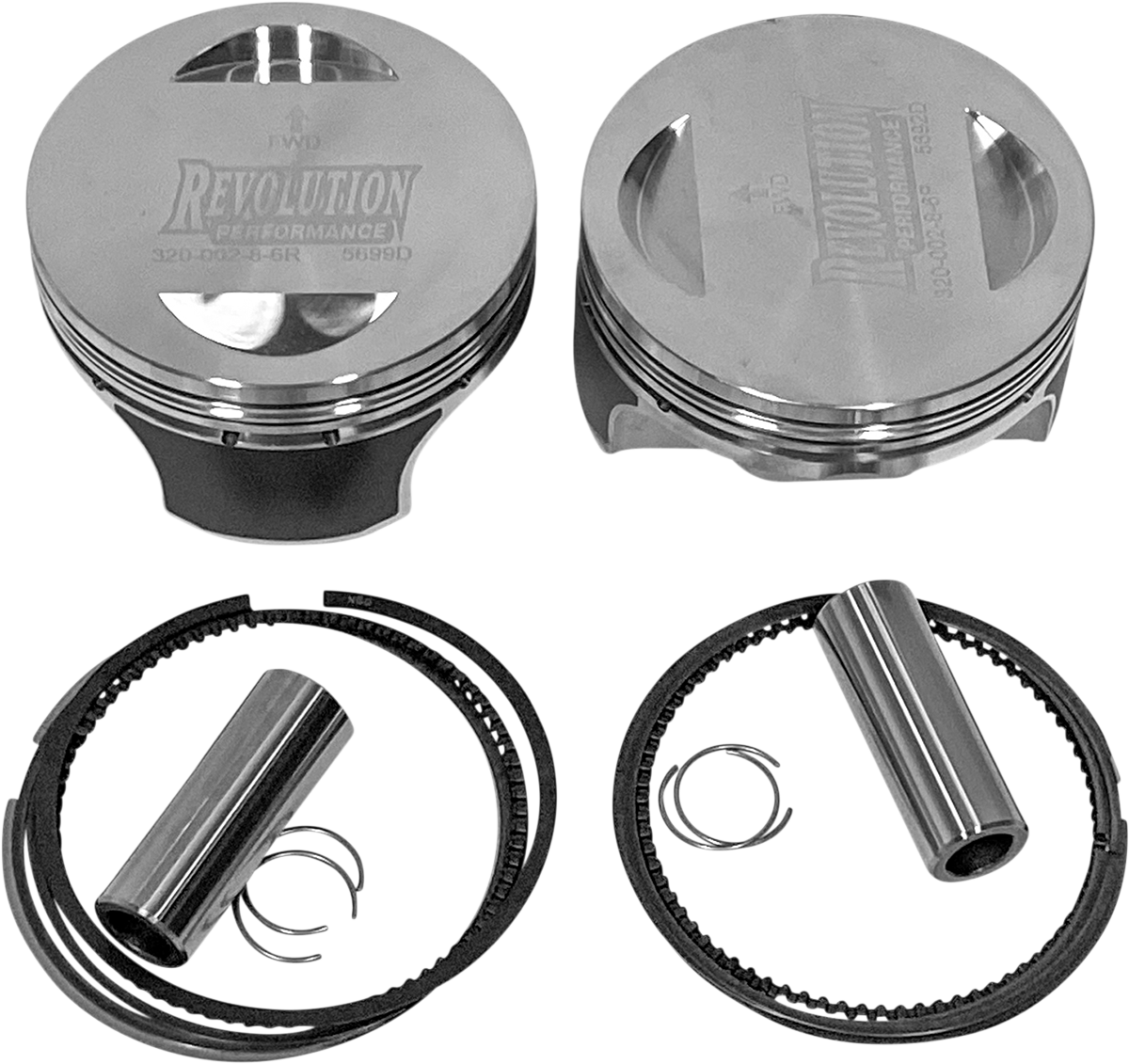 Piston Kit - 109" - Evolution