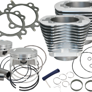 98" Big Bore Cylinder Kit - Twin Cam - Silver