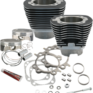 117" Big Bore Cylinder Kit - Twin Cam - Black