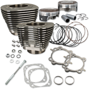 124" Big Bore Cylinder Kit - Twin Cam - Black