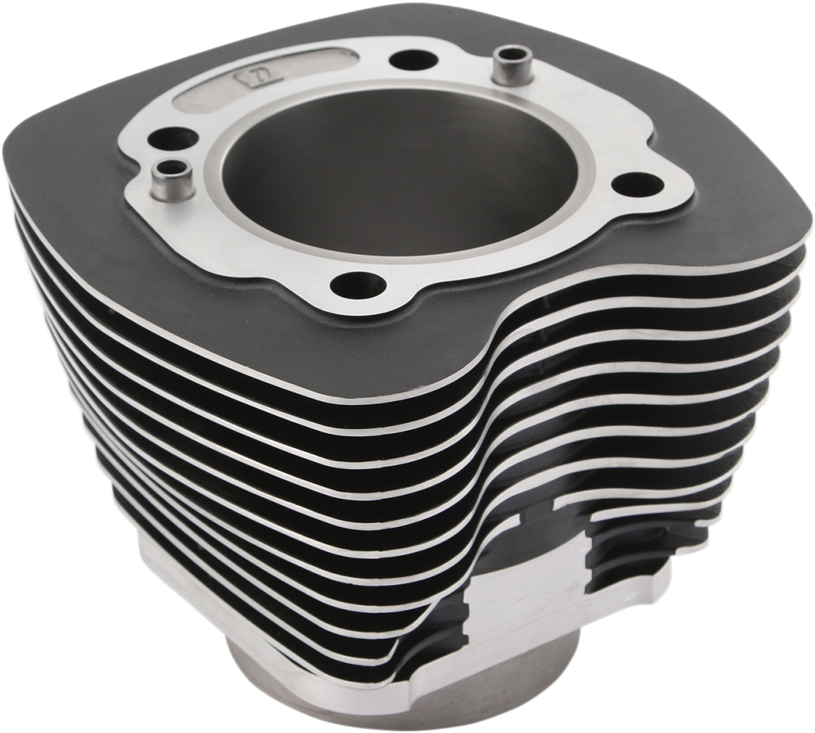 Cylinder - TC88 - 3.75" - Black - Highlighted Fins