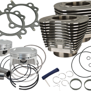 4" Big Bore Bolt-In Sidewinder® Cylinder Kit - 100" - Black