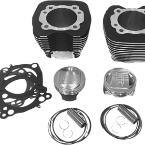 Cylinder Kit - 98" - Black with Highlighted Fins