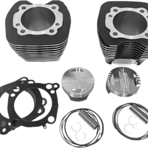 Cylinder Kit - 107" - Black with Highlighted Fins
