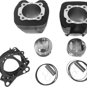 Cylinder Kit - 113" - Black with Highlighted Fins