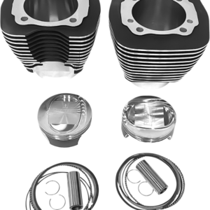 Cylinder Kit - 117" - Black with Highlighted Fins