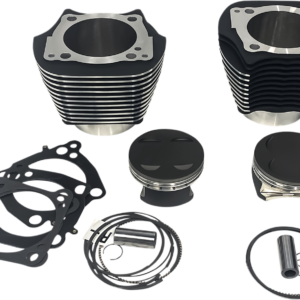 Cylinder Kit - 139" - Black with Highlighted Fins - M8