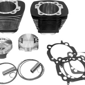 Cylinder Kit - 90" - Black with Highlighted Fins - XL
