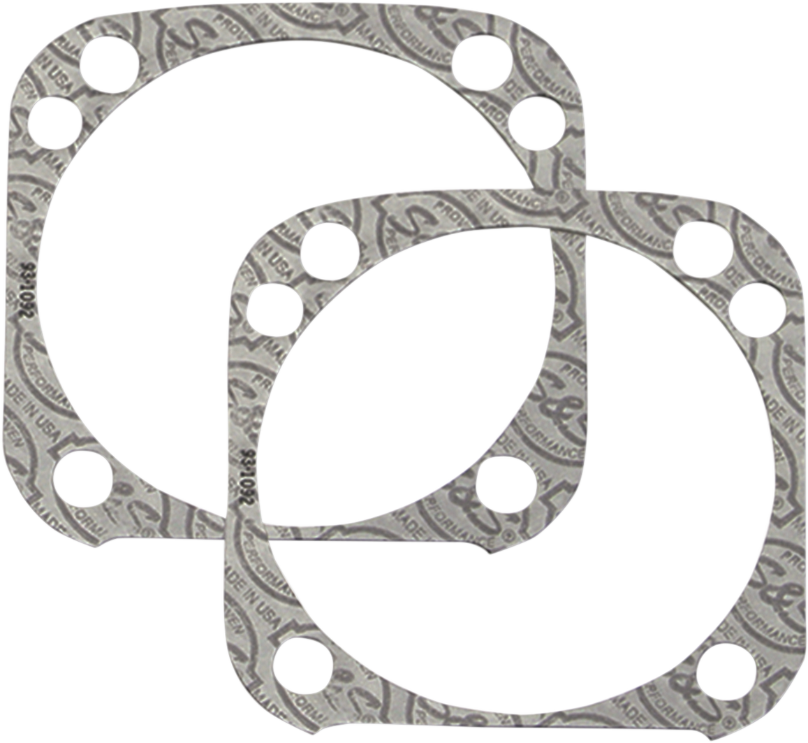 Base Gaskets - Front or Rear 4.125" - STK
