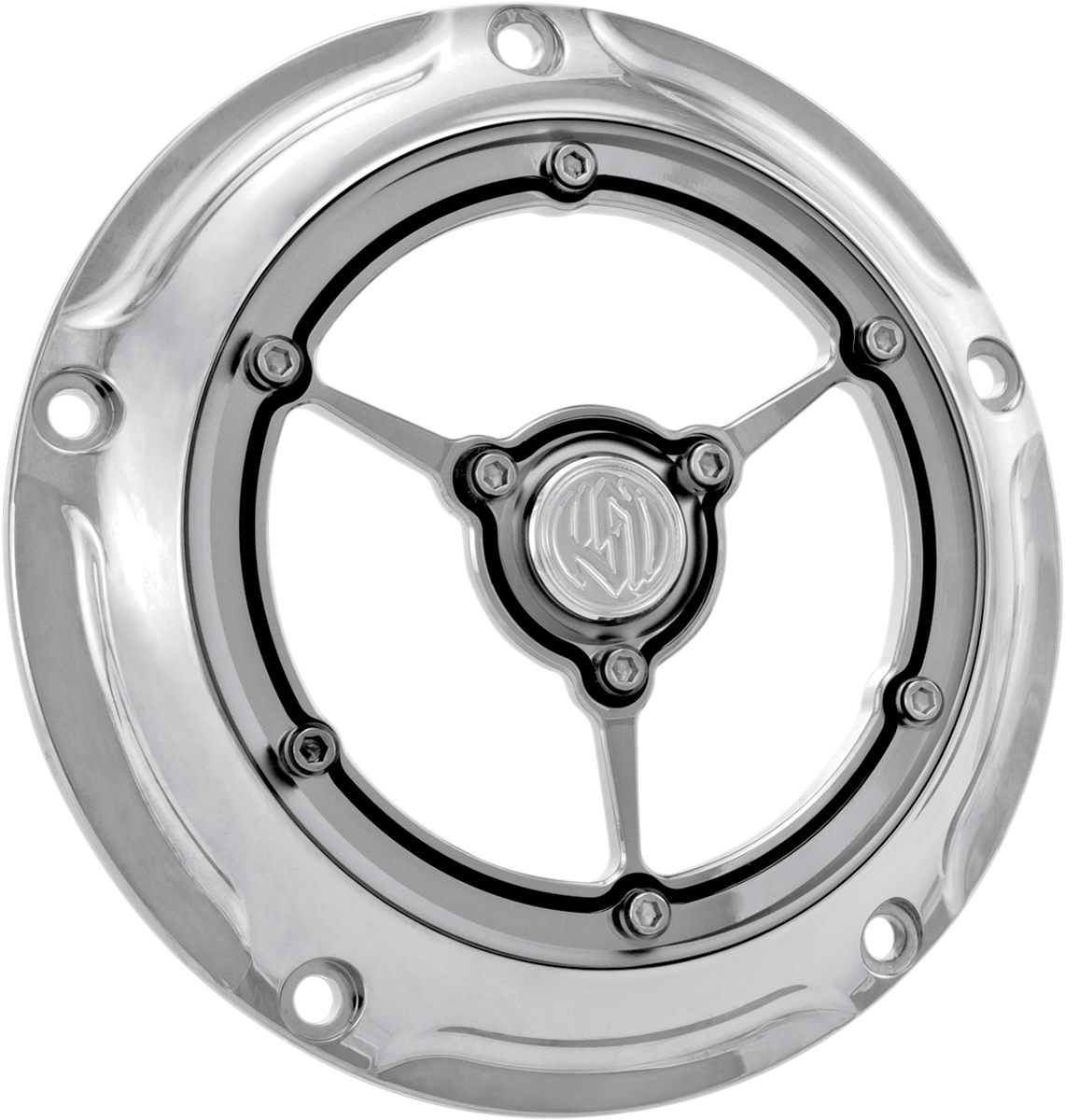 Clarity Derby Cover - Chrome - Big Twin - Image 2