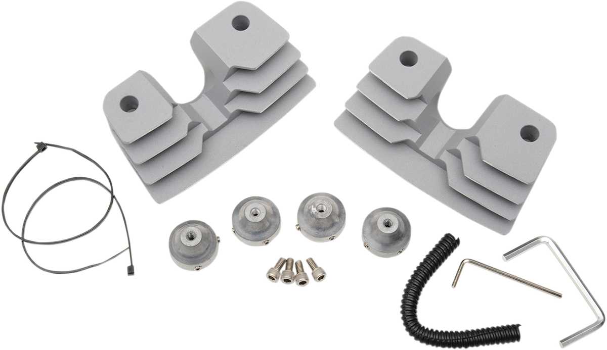 Spark Plug Cover - Silver - Twin Cam