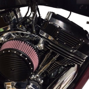 Rocker Box Cover - Dimpled Black - Twin Cam
