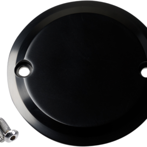 Points Cover - Smooth - 2 Hole - Black Anodized