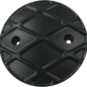 Points Cover - Platinum Cut - Black Anodized - M8