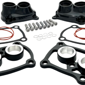 Tappet Cover - Tap-It-Right Kit - Gloss Black/Gloss Black - M8