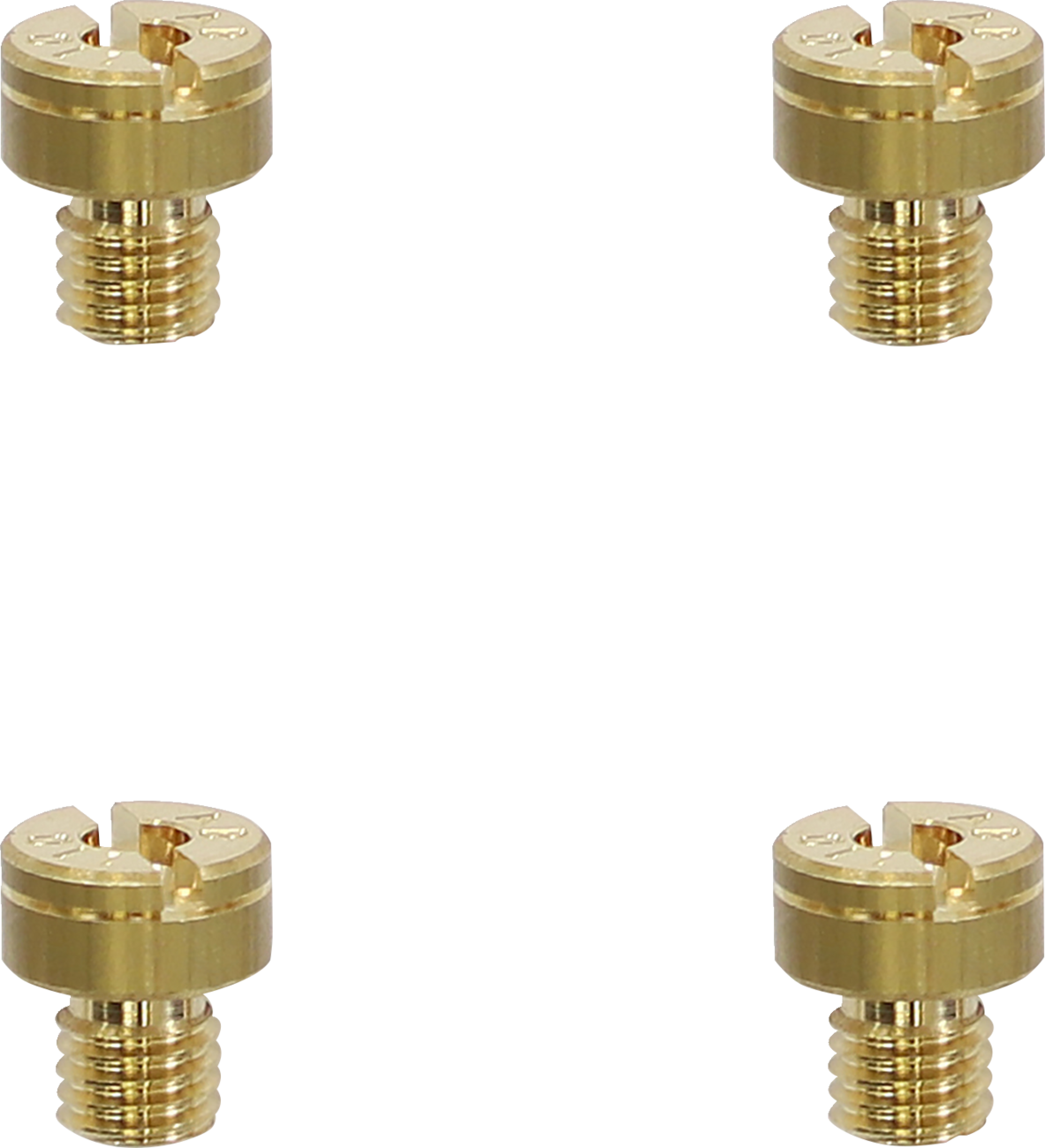 A-Bax Precision Mikuni-Style Slot Head (SJ Prefix) Main Jets - #110 - 4-Pack