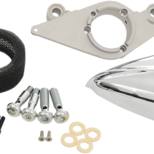 Teardrop Air Cleaner Assembly Kit - Chrome