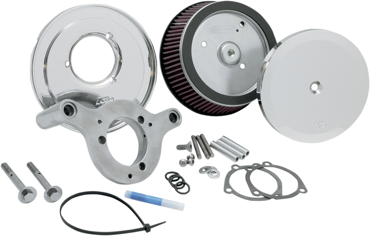 Street Metal Air Intake Kit - Hammer - Mirror - Twin Cam - Image 2