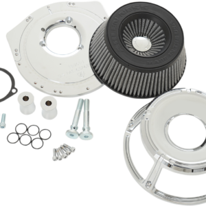 Inverted Series Air Cleaner Kit - Chrome