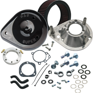 Teardrop Air Cleaner Kit - Gloss Black