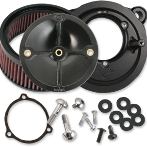 Super Stock™ Stealth Air Cleaner Kit - Black
