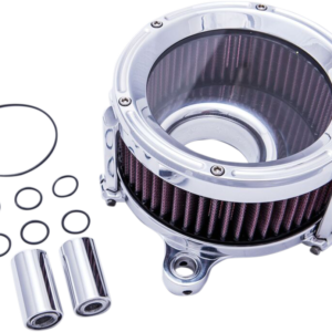 Assault Charge High-Flow Air Cleaner - Chrome