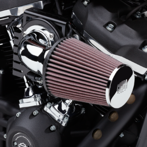 Cone Air Intake Kit - Chrome - Sportster