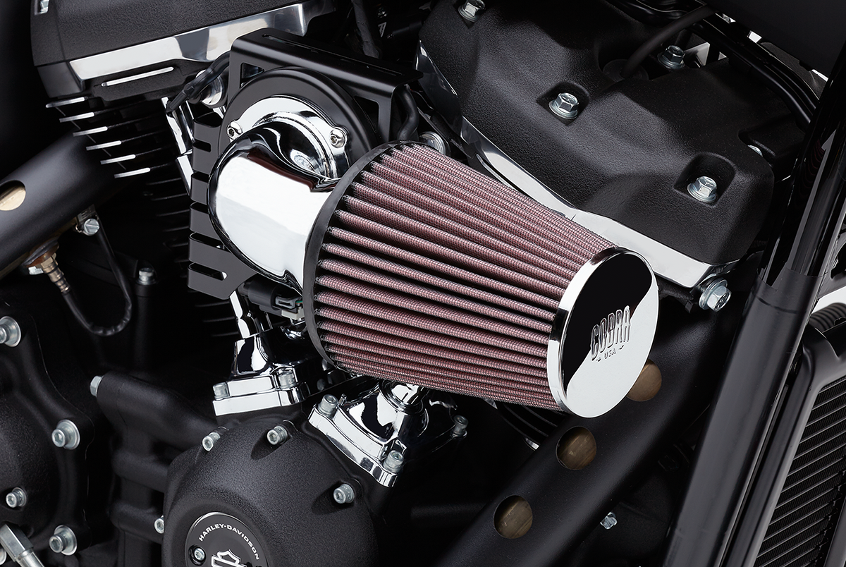 Cone Air Intake Kit - Chrome - Softail - Image 3