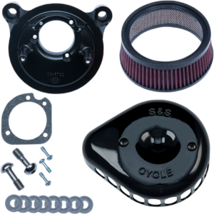 Mini Teardrop Stealth Air Cleaner Kit - Gloss Black