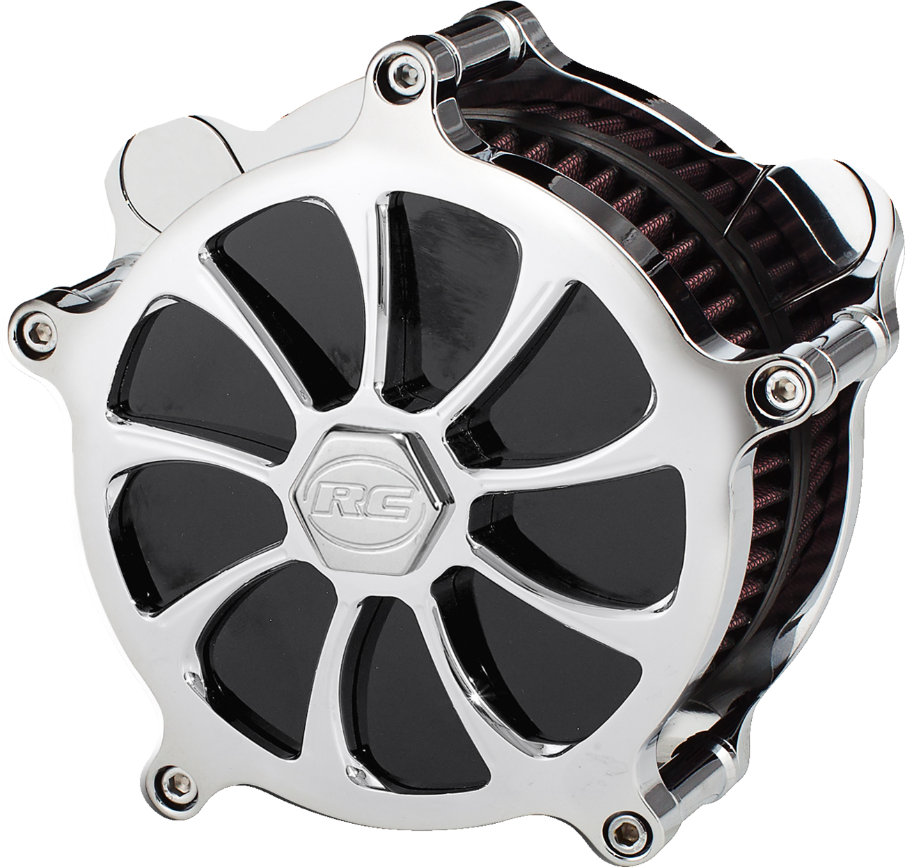 Airstrike Air Cleaner - Chrome