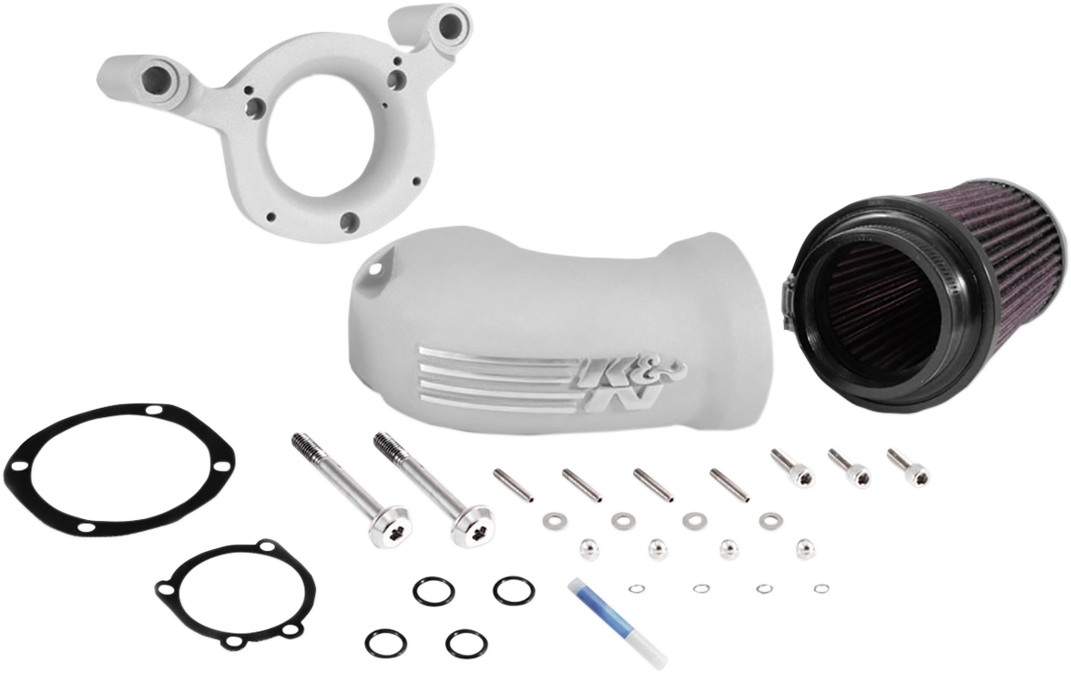 Aircharger® Intake System with Cast Aluminum Intake Tube - Satin Silver - Image 2