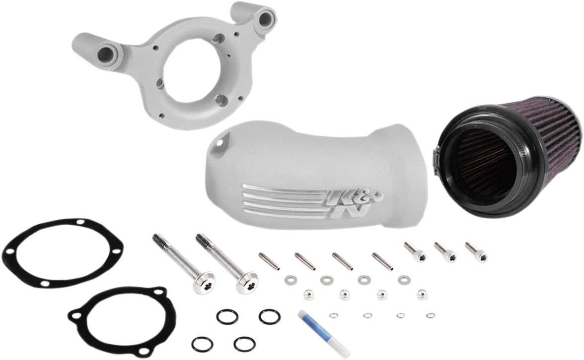 Aircharger® Intake System with Cast Aluminum Intake Tube - Satin Silver