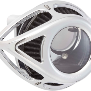 Clear Tear Air Cleaner Kit - Chrome