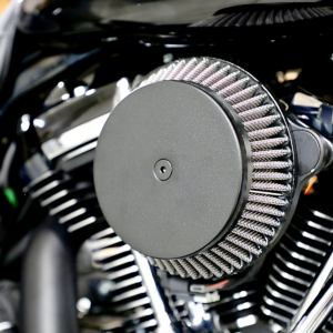 Plain Cover Big Air Cleaner Kit - Black